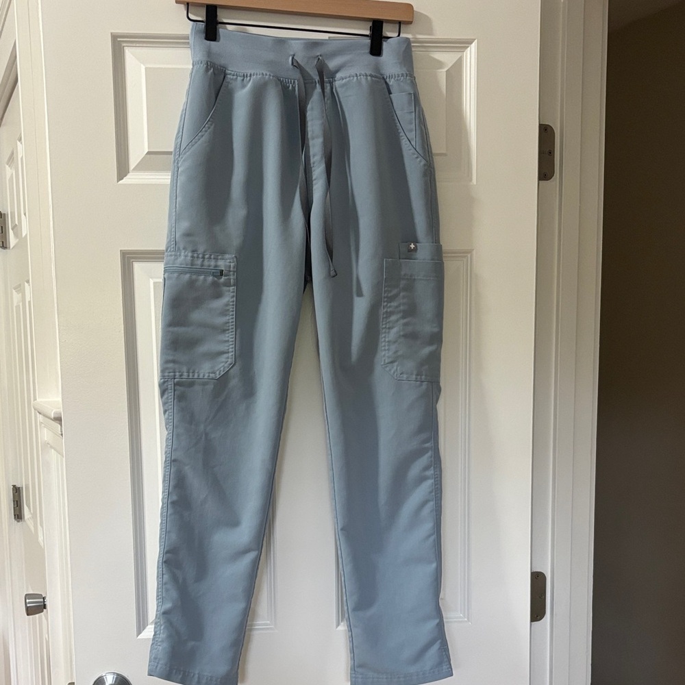 Figs Women's Ceil Blue Dowa Scrib Pants